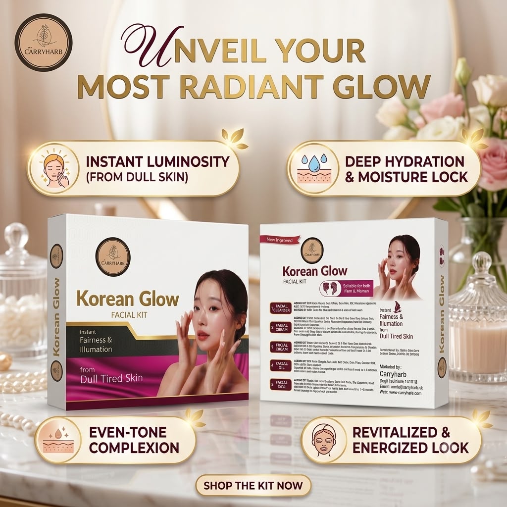 Carryharb™ Korean Glow Facial Kit