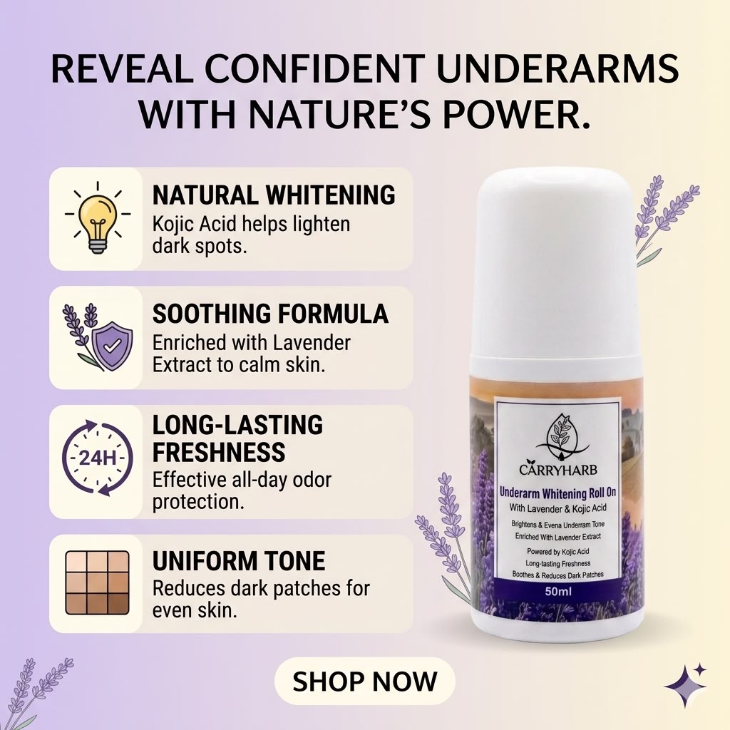 Carryharb™ Underarm Whitening Roll On