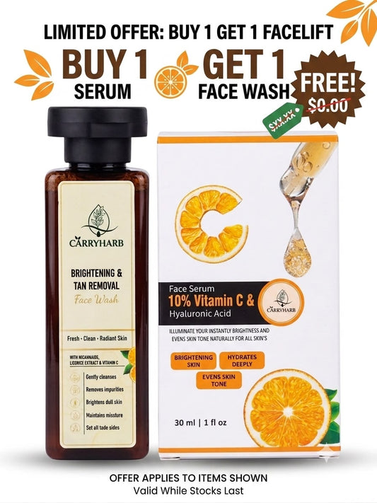 Carryharb™ Face Serum & Face Wash