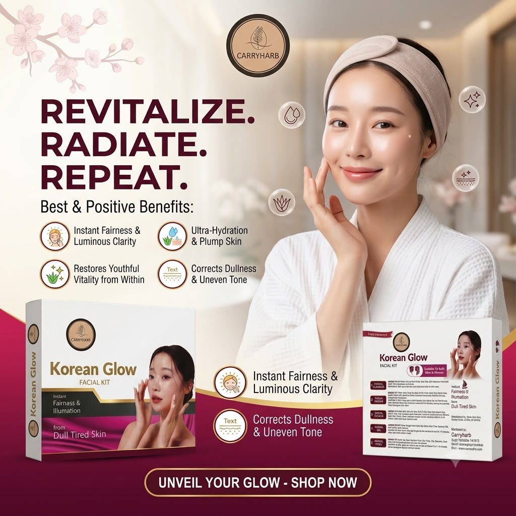 Carryharb™ Korean Glow Facial Kit