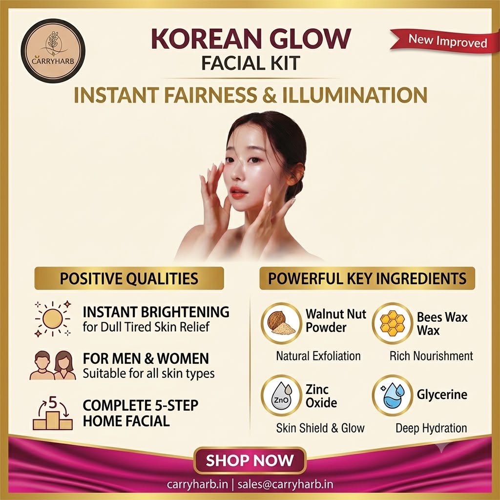 Carryharb™ Korean Glow Facial Kit