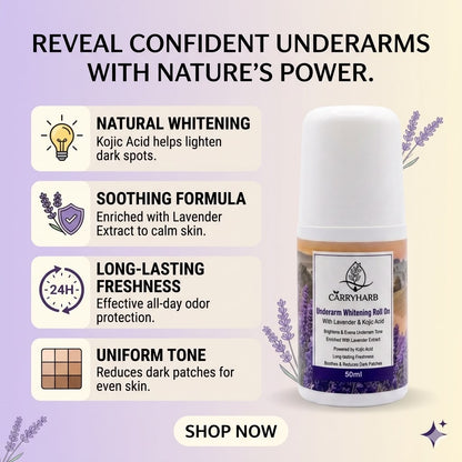 Carryharb™ Underarm Whitening Roll On